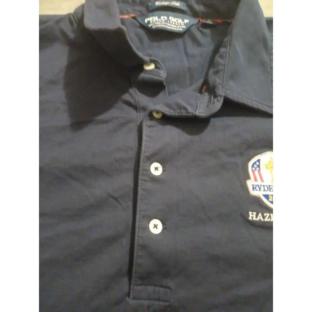 Polo Golf Ralph Lauren Ryder Cup 2016 Hazeltine Polo Shirt Mens XL Vintage Lisle